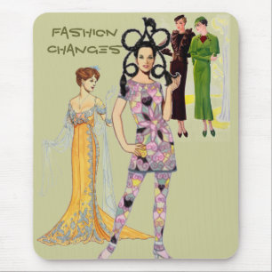 Tapis De Souris La mode change Mousepad