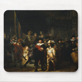 Tapis De Souris La montre de nuit