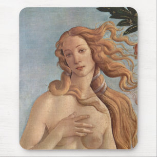 Tapis De Souris La Naissance de Vénus (détail) de Sandro Botticell