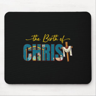 Tapis De Souris La Naissance Du Christ Croix Nati De Noël Religieu