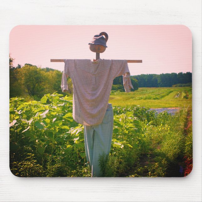 Tapis De Souris La nature du jardin Scarecrow (Devant)