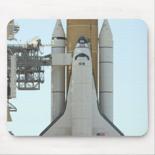 Tapis De Souris La navette spatiale l'Atlantide se repose sur la