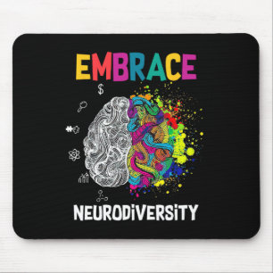 Tapis De Souris La Neurodiversité Célèbre Le Spectre De L'Autisme