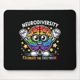 Tapis De Souris La Neurodiversité Célèbre Le Spectre De L'Autisme 