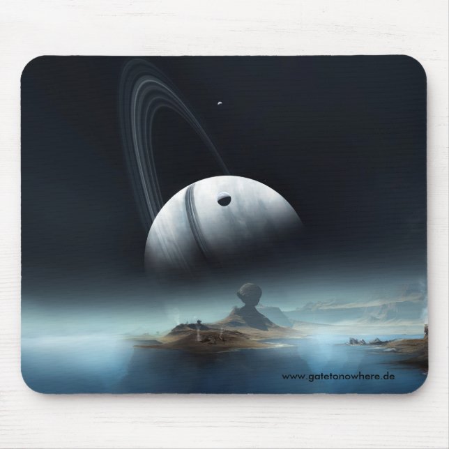 Tapis De Souris Là où silencieux les eaux chuchotent - Mousepad (Devant)