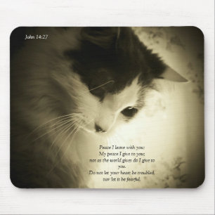 Tapis De Souris La paix I donnent le 14h27 de John