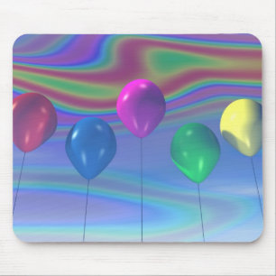Tapis De Souris La partie monte en ballon Mousepad