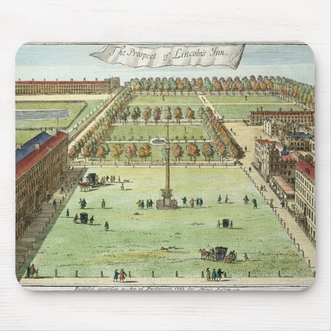 Tapis De Souris La perspective de l'auberge de Lincoln, pour la (Devant)