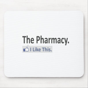 Tapis De Souris La Pharmacie... J'Aime Ça