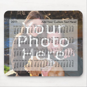 Tapis De Souris La photo faite sur commande Mousepad de 2011