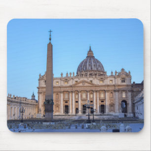 Tapis De Souris La place Saint-Pierre au Vatican - Rome, Italie