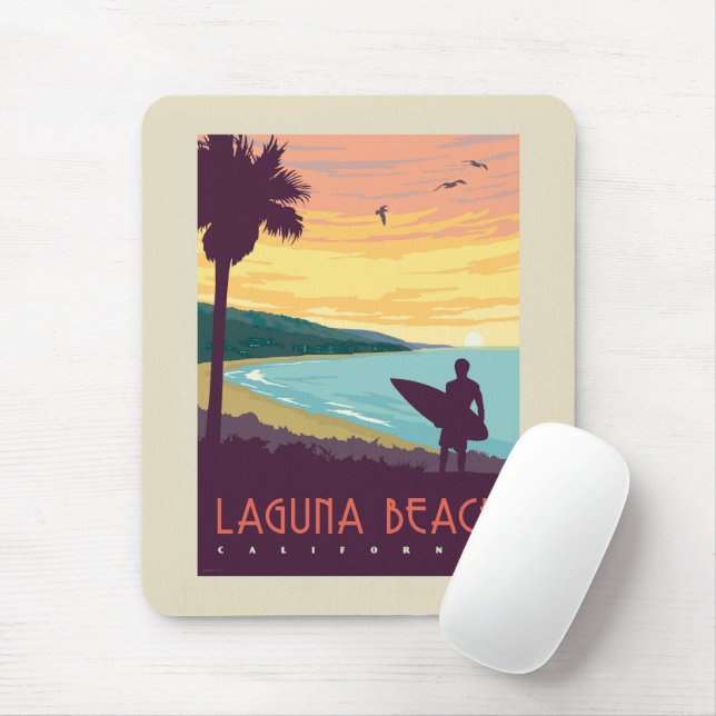 Tapis De Souris La plage de Laguna | La plage de Laguna (Avec souris)