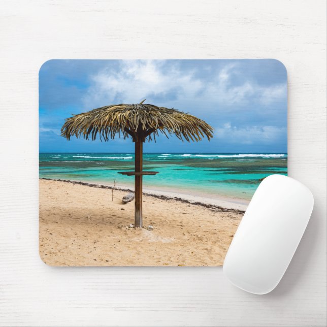 Tapis De Souris La plage de l'Anse des Rochers (Avec souris)