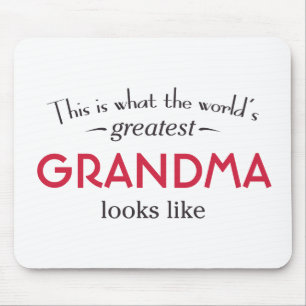 Tapis De Souris La plus grande grand-maman du monde
