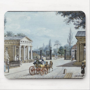 Tapis De Souris La porte de Leipzig, Berlin
