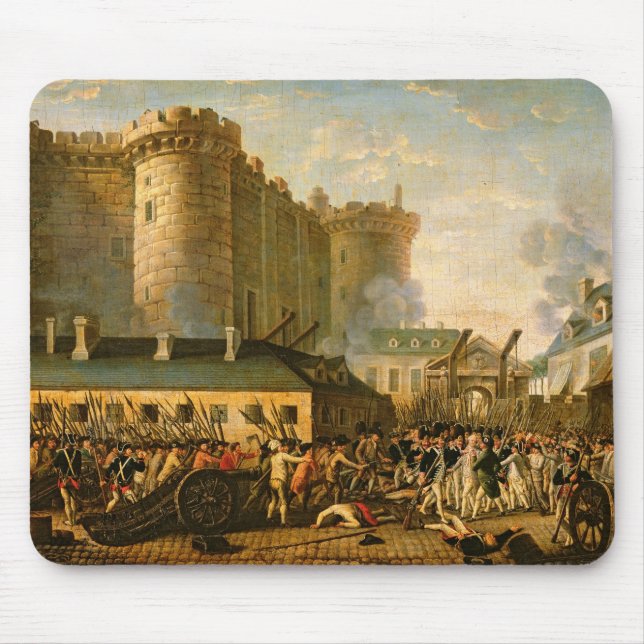 Tapis De Souris La prise de la Bastille, le 14 juillet 1789 (Devant)