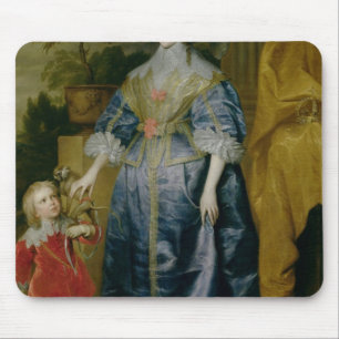Tapis De Souris La Reine Henrietta Maria et son nain
