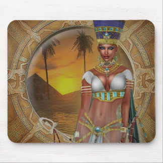 Tapis De Souris La Reine Nefertiti Mousepad