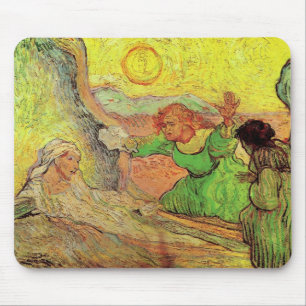 Tapis De Souris La Résurrection de Lazare par Vincent van Gogh