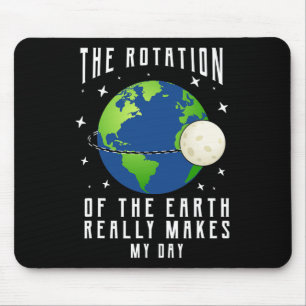 Tapis De Souris La Rotation De La Terre Fait De Mon Enseignant De