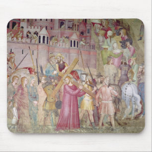 Tapis De Souris La route vers le calvaire, de la chapelle