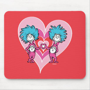 Tapis De Souris La Saint-Valentin de Dr. Seuss Chose Une Chose D
