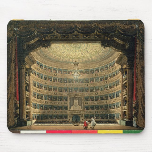 Tapis De Souris La Scala, Milan, pendant une représentation (Devant)