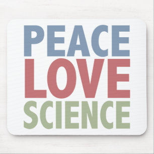 Tapis De Souris La Science d'amour de paix