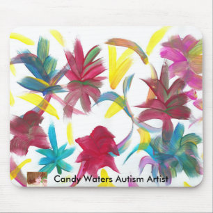Tapis De Souris La sucrerie arrose l'artiste d'autisme