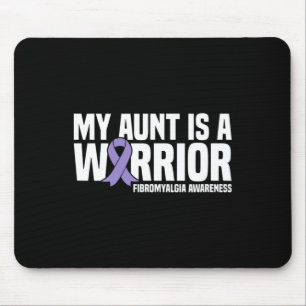 Tapis De Souris La Tante Est Un Guerrier Fibromyalgie Sensibilisat