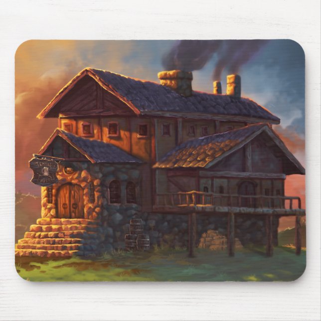 Tapis De Souris La taverne Mousepad de Tenkar (Devant)