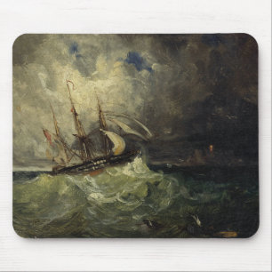 Tapis De Souris La Tempête - Félix Ziem