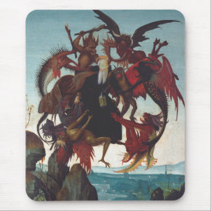 Tapis De Souris La Tentation de saint Antoine par Michelangelo