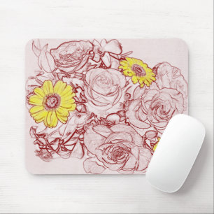 Tapis De Souris La terre cuite a affilé le bouquet