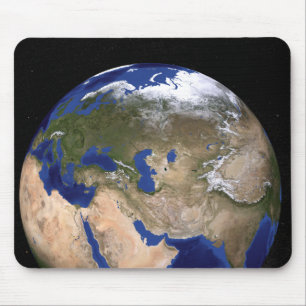 Tapis De Souris La terre de marbre bleue de prochaine génération
