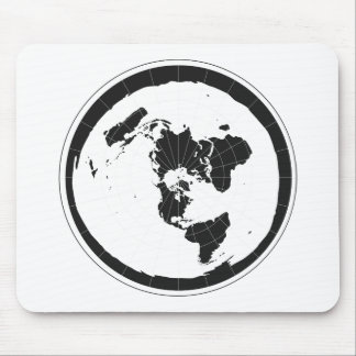 Tapis De Souris La terre plate Mousepad