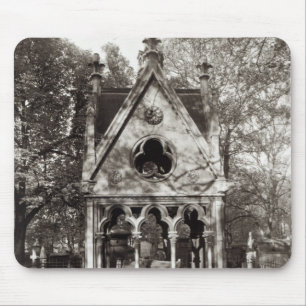 Tapis De Souris La tombe d'Abelard et de Heloise, construite en