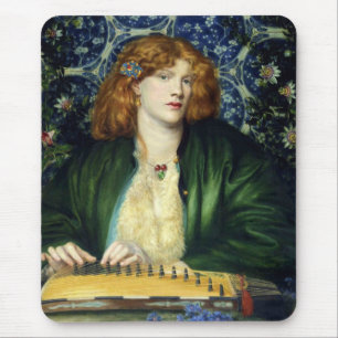 Tapis De Souris La tour bleue (par Dante Gabriel Rossetti)