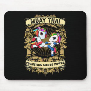 Tapis De Souris La tradition rencontre la puissance - Kickboxing e