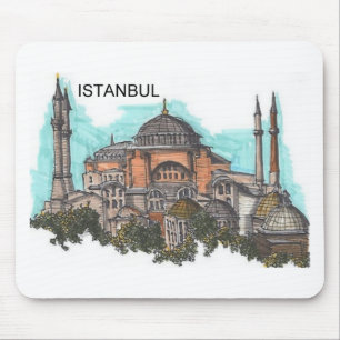 Tapis De Souris La Turquie Istanbul Hagia Sophia (par St.K)
