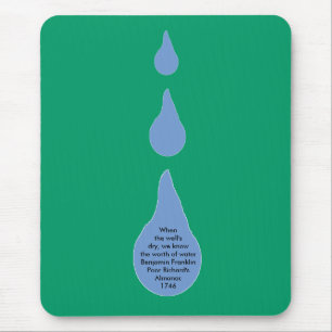 Tapis De Souris La valeur de l'eau