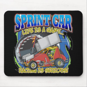 Tapis De Souris La vie de voiture de sprint