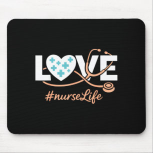 Tapis De Souris La vie d'infirmière rn lpn cna semaine des soins d