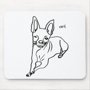 Tapis De Souris La vie est meilleure avec un Chihuahua