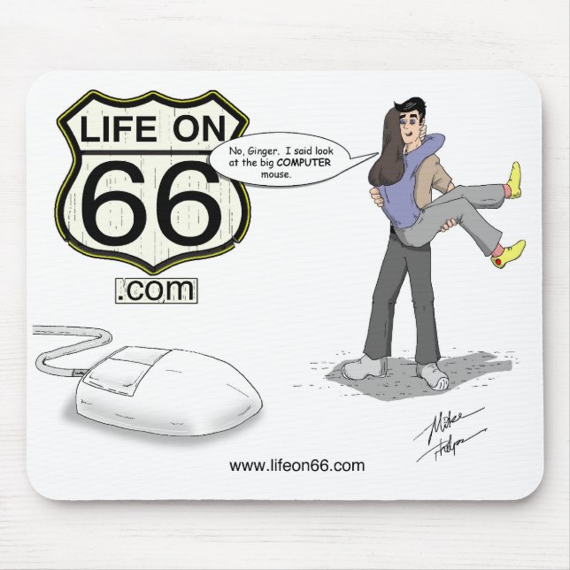 Tapis De Souris La vie sur 66 Mousepad (Devant)