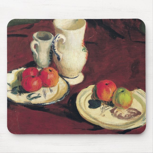 Tapis De Souris La vie toujours avec des pommes (Devant)