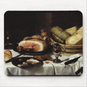 Tapis De Souris La vie toujours avec du jambon