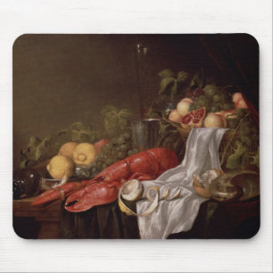 Tapis De Souris La vie toujours du fruit et d'un homard