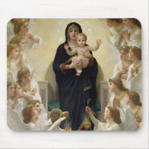 Tapis De Souris La Vierge avec Angels, 1900