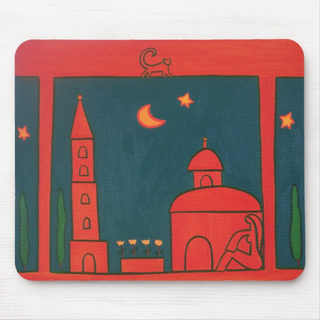 Tapis De Souris La vue de Santo Spirito 2002 (Devant)